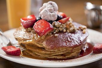 Product: Pumpkin Pancakes - Sabrina's Cafe in Powelton Village - Philadelphia, PA American Restaurants Product: Pumpkin Pancakes - Sabrina's Cafe in Powelton Village - Philadelphia, PA American Restaurants