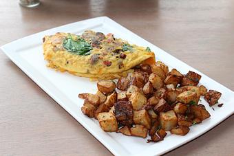 Product: Herbivore Omelet - Saltwater Restaurant in Newport, RI American Restaurants