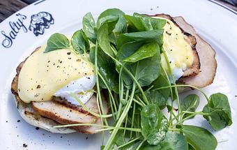 Product: Classic Eggs Benedict - Salty's on Alki in Alki Beach, West Seattle - Seattle, WA American Restaurants