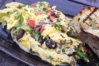 Product: Cascade Scramble - Salty's on Alki in Alki Beach, West Seattle - Seattle, WA American Restaurants