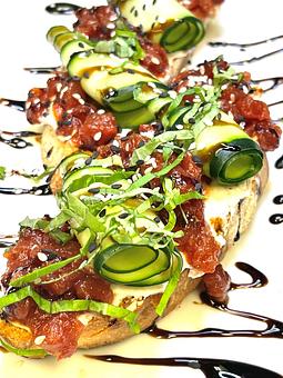 Product: Fresh Basil, Benne Seeds, Flaky Sea Salt - Savour in Tallahassee, FL American Restaurants