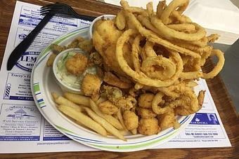Product - Seafood Sam's in Falmouth, MA Seafood Restaurants