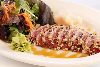 Product: Seared Ahi Tuna* - Shuckers in Jensen Beach, FL Bars & Grills