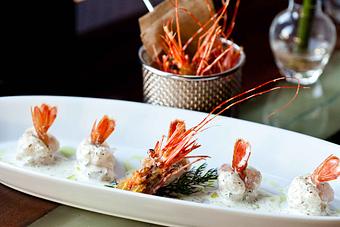 Product: Ama Ebi Crudo - Skool in SOMA/Potrero Hill - San Francisco, CA Seafood Restaurants
