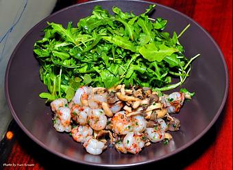 Product: Rockshrimp Salad - Skool in SOMA/Potrero Hill - San Francisco, CA Seafood Restaurants