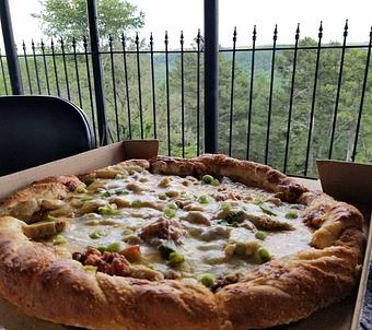 Product - Skybar Gourmet Pizza in Eureka Springs Historic District - Eureka Springs, AR Pizza Restaurant