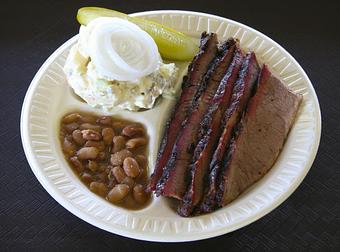 Product: Brisket Plate - Southside Market & BBQ in Elgin, TX Barbecue Restaurants