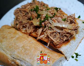 Product: Roast Pork Sandwich - Spain Restaurant & Toma Bar in Tampa, FL Spanish Restaurants