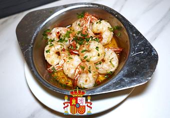 Product: Shrimp Ajillo Garlic Sauce - Spain Restaurant & Toma Bar in Tampa, FL Spanish Restaurants