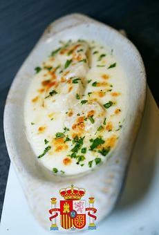 Product: Vieiras Scallops in White Sauce - Spain Restaurant & Toma Bar in Tampa, FL Spanish Restaurants