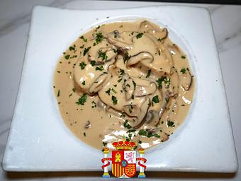 Product: Champinones Extravaganza (mushrooms in sherry wine sauce) - Spain Restaurant & Toma Bar in Tampa, FL Spanish Restaurants