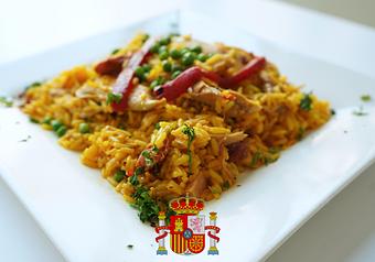 Product: Chicken & Yellow Rice - Spain Restaurant & Toma Bar in Tampa, FL Spanish Restaurants