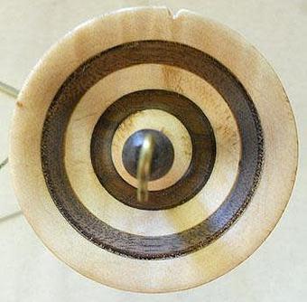 Product: two tone spindle - Spinning Bunny in Spencer, NY Shopping & Shopping Services