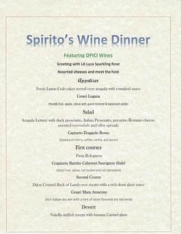 Product - Spirito's Restaurant in Federal Hill - Cranston, RI Italian Restaurants