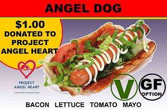 Product: Angel Dog - Steve's Snappin Dogs in Denver, CO American Restaurants
