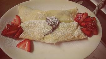 Product: Nutella and Berries Crepe - Stockers On the Park in Thompson, OH American Restaurants