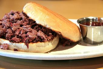 Product: Chopped Beef Sandwich  - Stockyard Bar-B-Q in Houston - Houston, TX Barbecue Restaurants