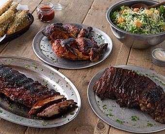 Product: Portion shown serves 6 - Stonefire Grill in Fountain Valley, CA Barbecue Restaurants