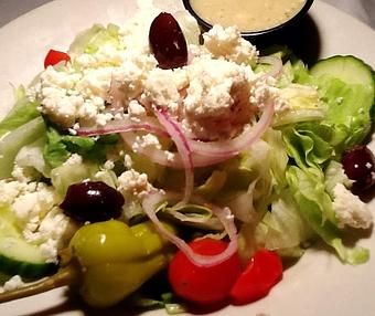 Product: Small Greek Salad - Stoneforge Tavern & Publick House in Raynham, MA Steak House Restaurants
