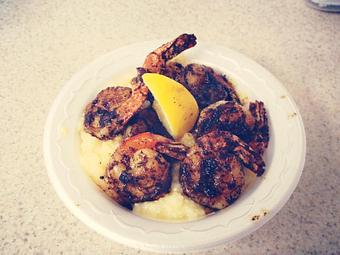Product: Shrimp N Grits - Sunset Grille in Pensacola, FL Seafood Restaurants