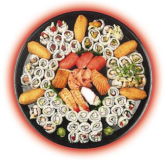 Product: Party Platters available to order - Sushi Go in Downtown in Historic Brick Market Shopping District - Newport, RI Japanese Restaurants