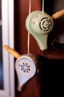 Product: Antique Blow Dryers - Suz Pratt The Holistic Stylist in Ferguson Historic Business District ~ Jeske Park - Ferguson, MO Beauty Salons