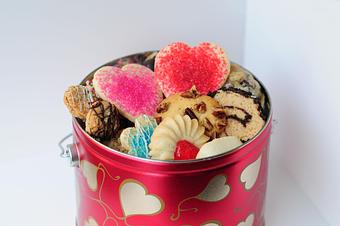 Product: Cookie tins - Swiss Haus Bakery in Rittenhouse square - Philadelphia, PA Bakeries