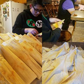 Product: Fresh Tamales made in the Fall and all throughout the winter. They are 2.49 each or 6.99 for a tamale, rice and beans. - Taqueria Los Gordos in Redding, CA Mexican Restaurants