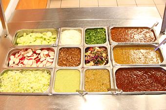 Product: Tacos Toppings - Taqueria Los Portales in Wilmington, NC Mexican Restaurants