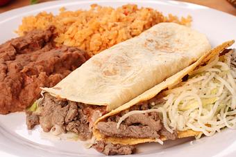Product: Combination #5 choose your fillings. - Taqueria Los Portales in Wilmington, NC Mexican Restaurants