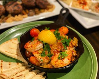 Product: Raki Prawns - Tarla Mediterranean Bar + Grill in Downtown Napa - Napa, CA Greek Restaurants