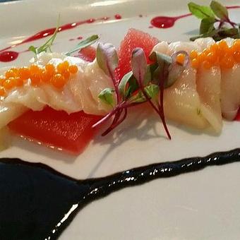 Product: Scallop Crudo - Taylor's Kitchen in Sacramento, CA American Restaurants