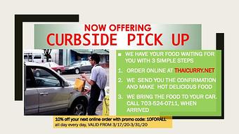 Product - Thai Curry in Arlington, VA Thai Restaurants