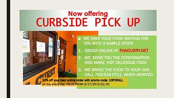 Product - Thai Curry in Arlington, VA Thai Restaurants