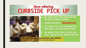 Product - Thai Curry in Arlington, VA Thai Restaurants