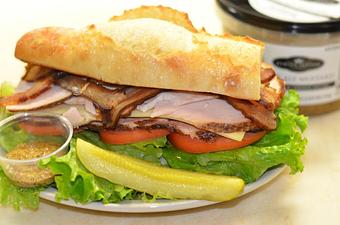 Product: This is a "Mouthfull" to say the least. You might be able to eat it all at one sitting. - The BBQ Shack in Paola, KS Barbecue Restaurants