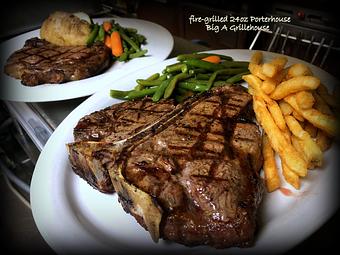 Product: 24 oz Fire-grilled Porterhouse - The Big A Grillehouse in East Stroudsburg, PA Steak House Restaurants