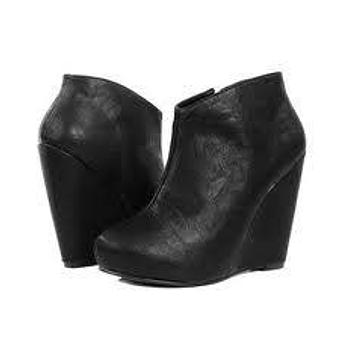 Product: Bonnibel Wedge Boot - The Black Boot and Shoe Company in Passaic, NJ Shoe Store