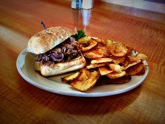 Product: Pot Roast Sandwich - The Brass Ring in Madison, WI Bars & Grills