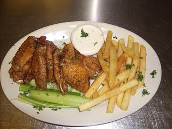 Product: Dry-rub Cajun wings! - The Brentwood Cafe and Tavern in Southwest Las Vegas, Just off of 215/South Rainbow - Las Vegas, NV American Restaurants