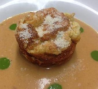 Product: Blue Crab Souffle - The Brentwood Restaurant & Wine Bistro in Little River, SC European Cuisine