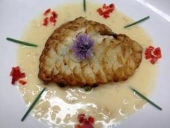 Product: 2012 Coastal Uncorked Winning Dish: Potato Crusted Triggerfish with Black Truffle - The Brentwood Restaurant & Wine Bistro in Little River, SC European Cuisine