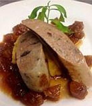 Product: Wild Boar Sausage Special - The Brentwood Restaurant & Wine Bistro in Little River, SC European Cuisine