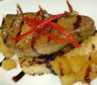 Product: Pan-Seared Duck Foie Gras - The Brentwood Restaurant & Wine Bistro in Little River, SC European Cuisine