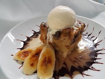 Product: Whisky Bread Pudding - The Brentwood Restaurant & Wine Bistro in Little River, SC European Cuisine