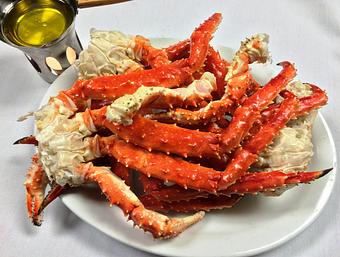 Product: Special Alaskan King Crab Legs - The Caboose Restaurant in Located in Beautiful Downtown McComb - McComb, MS Cajun & Creole Restaurant