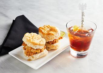 Product: Fried Chicken Biscuit Sliders - The Carousel Bar & Lounge in French Quarter - New Orleans, LA Drinking Establishments