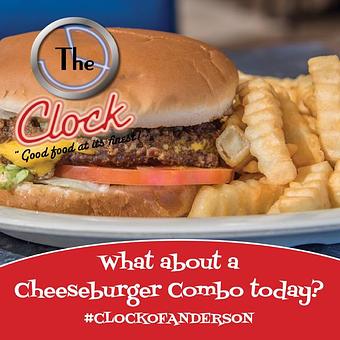 Product - The Clock in Anderson, SC American Restaurants