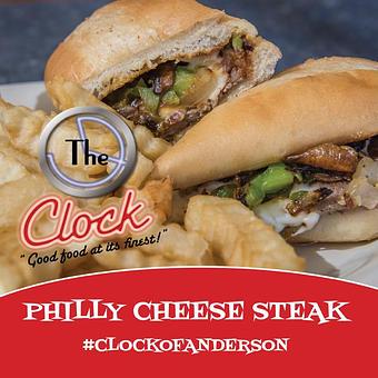 Product - The Clock in Anderson, SC American Restaurants