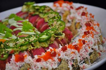 Product - The Cowfish Sushi Burger Bar in Charlotte, NC Hamburger Restaurants